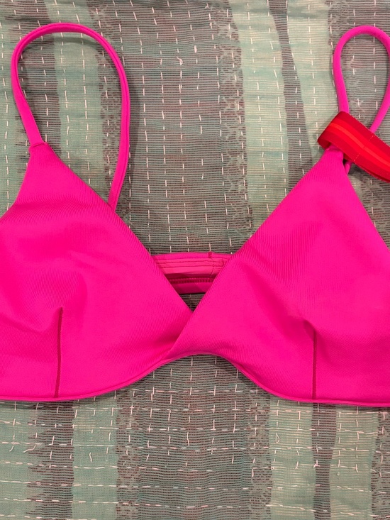 Left On Friday Other - NWT Left On Friday Sweet Victory Bikini Top - Hot Pink - Small